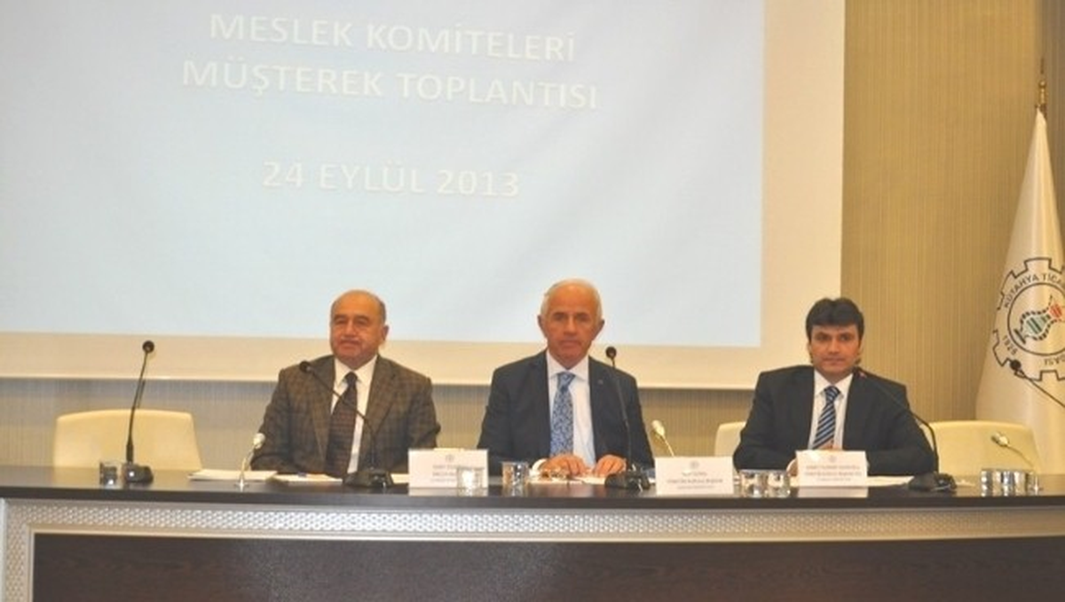 Kutso Meslek Komiteleri Müşterek Toplantısı