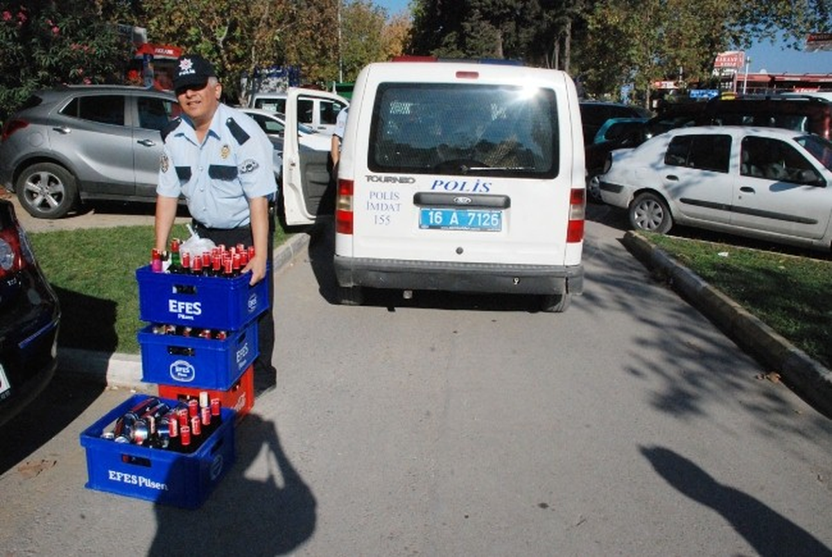 Ruhsatsız Tekel Bayiine Baskın