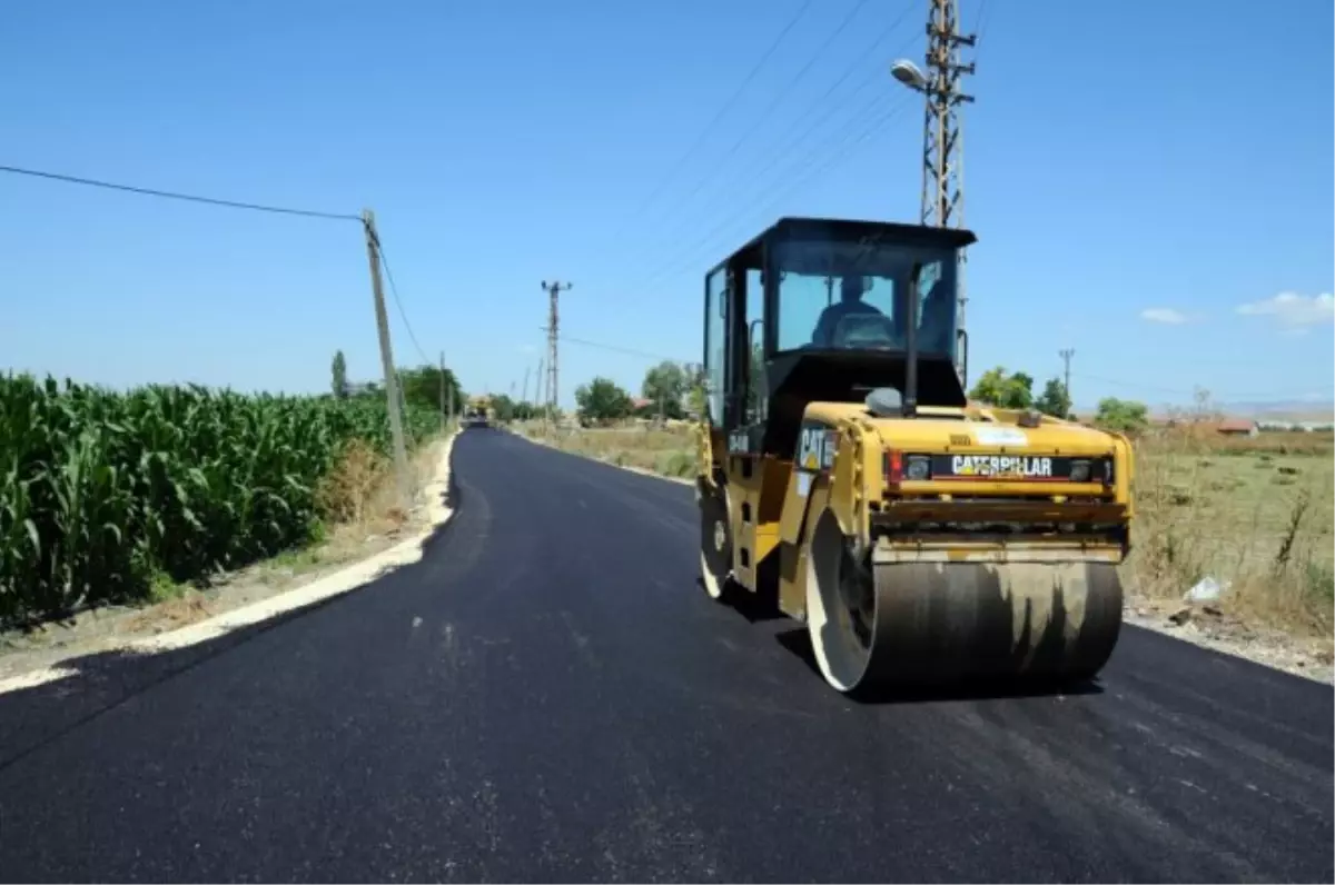 Tepebaşı Belediyesi\'nin Asfaltlama Çalışmaları