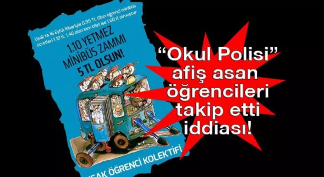 Uşak Üniversitesi\'nde Afiş Gerilimi!