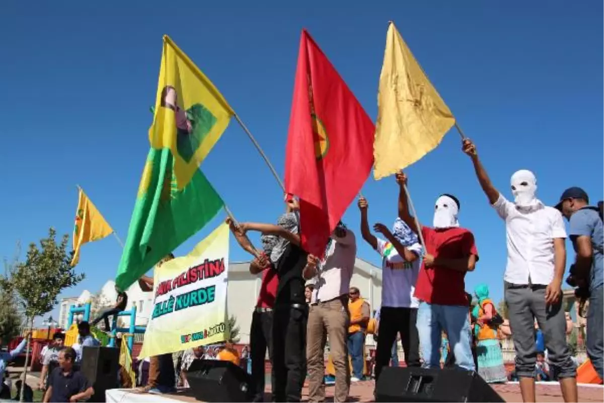 Ceylanpınar'da 'Rojava Etkinliği' İçin Güvenlik Önlemleri Artırıldı (2)