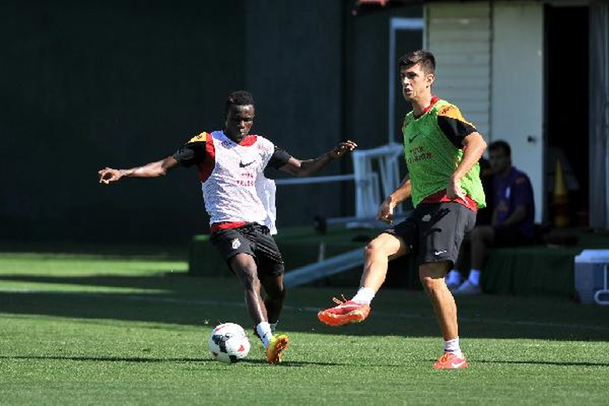Galatasaray Hasan Şaş Ümit Davala ve Taffarel Yönetiminde Çalıştı