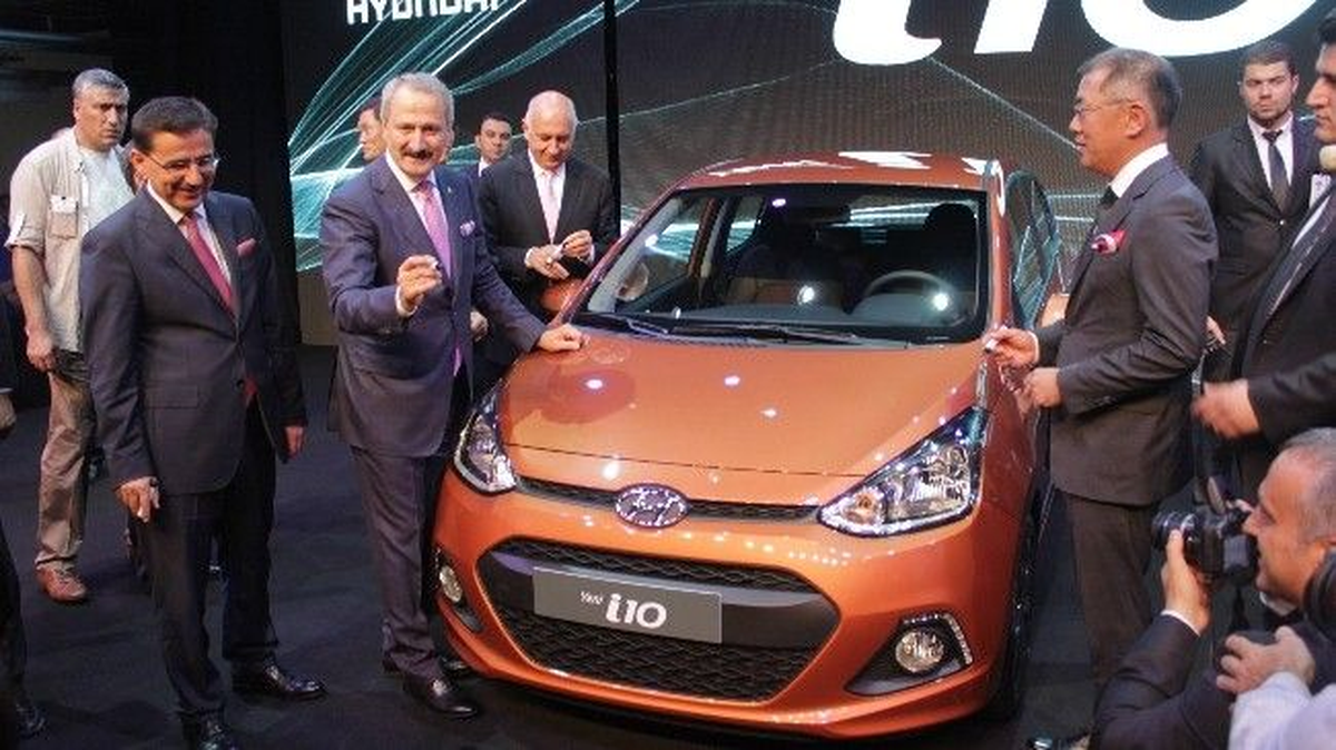 "Hyundai İ10" Üretim ve Banttan İniş Töreni