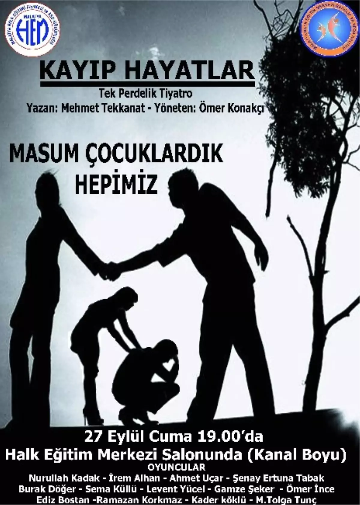 \'Kayıp Hayatlar\' Ücretsiz Sahnelenecek