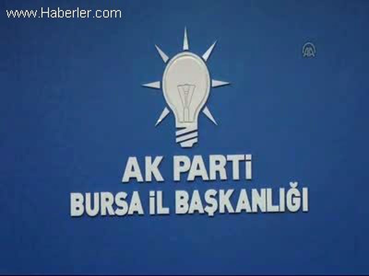 AK Parti Genel Başkan Yardımcısı Şentop BURSA