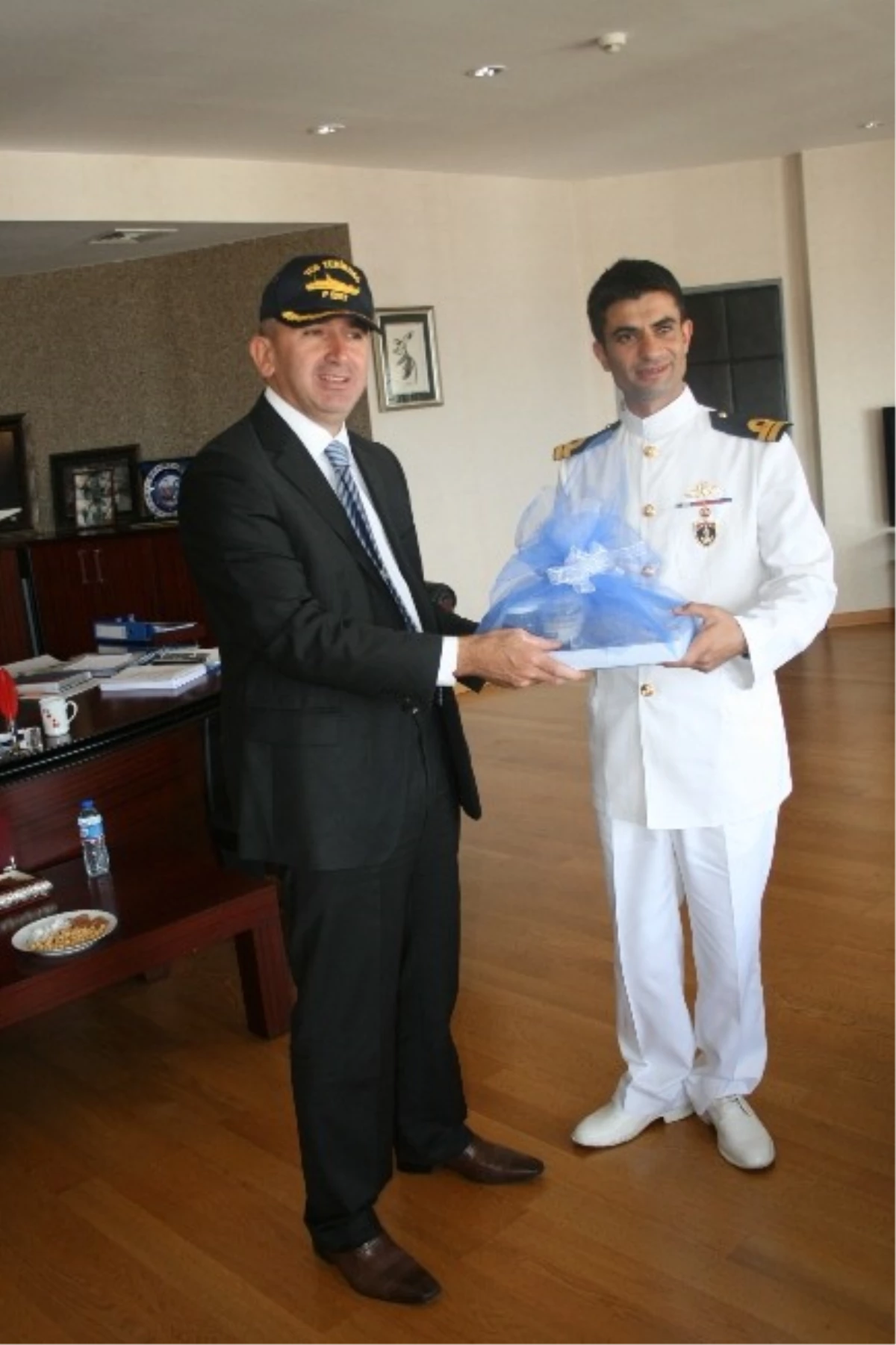 Başkan Albayrak\'a Preveze Deniz Zaferi ve Deniz Kuvvetleri Gününde Ziyaret