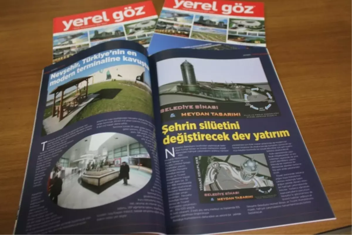 Belediye Hizmetleri \'Yerel Göz\'dergisi\'nde