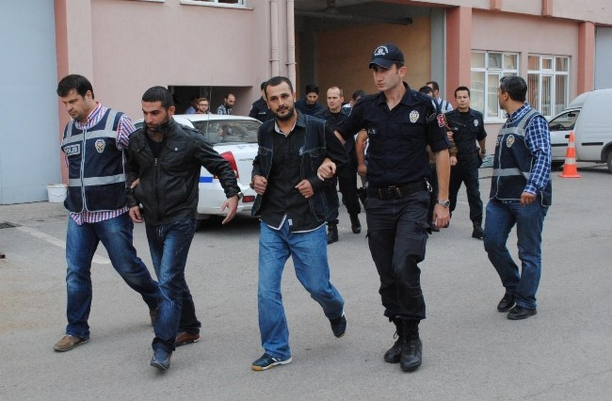 Haraç Çetesi Adliyeye Sevk Edildi