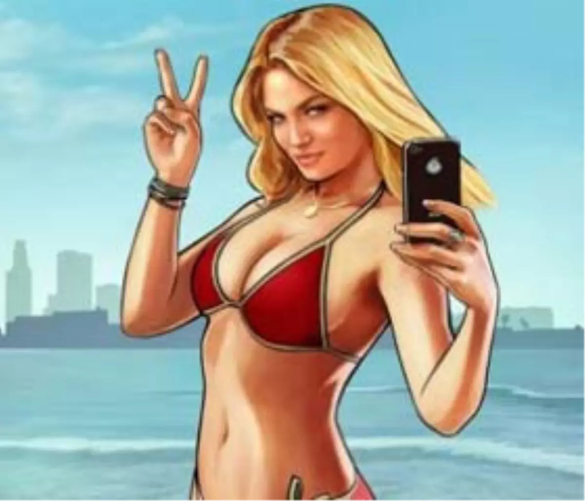 İphone 5 ve 5s\'e Gta V Çıkartması