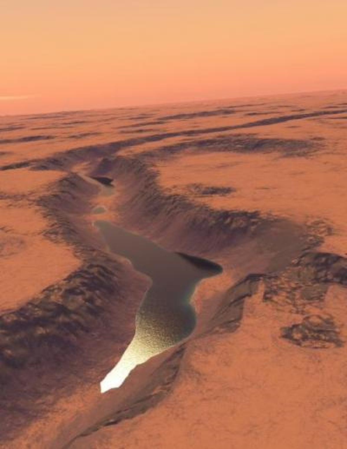 "Mars\'ta Su Var"