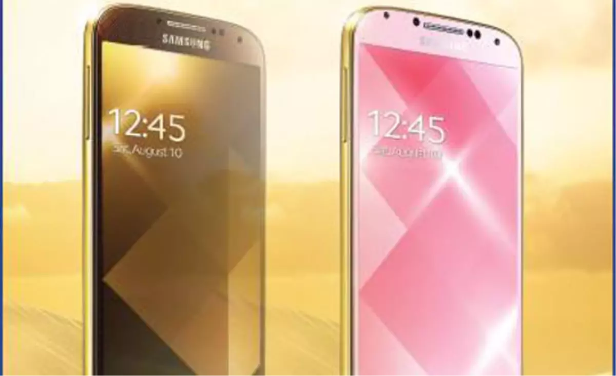 Samsung\'dan Altın Galaxy S4