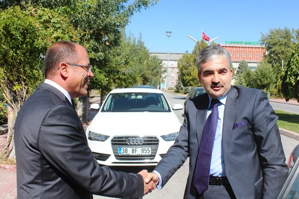 Türkiye Şeker Genel Müdürü Üzümcü'den, Hüseyin Akay'a Ziyaret