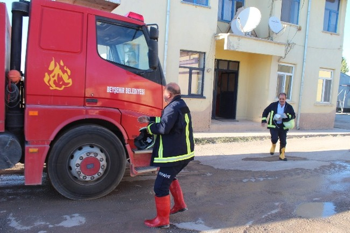 Beyşehir\'de Bölge İtfaiye Teşkilatı Kuruluyor