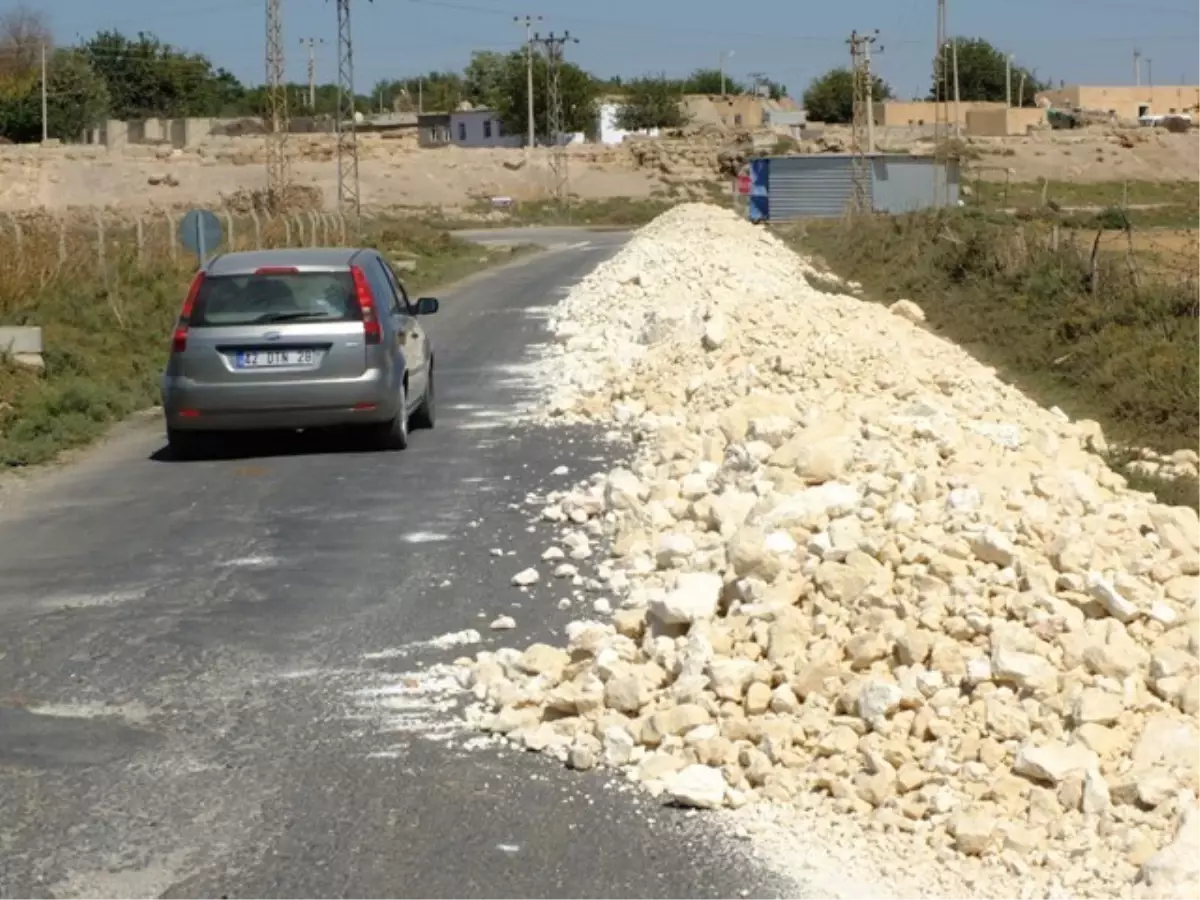 Harran-Akçakale Yol Çalışmaları Başladı