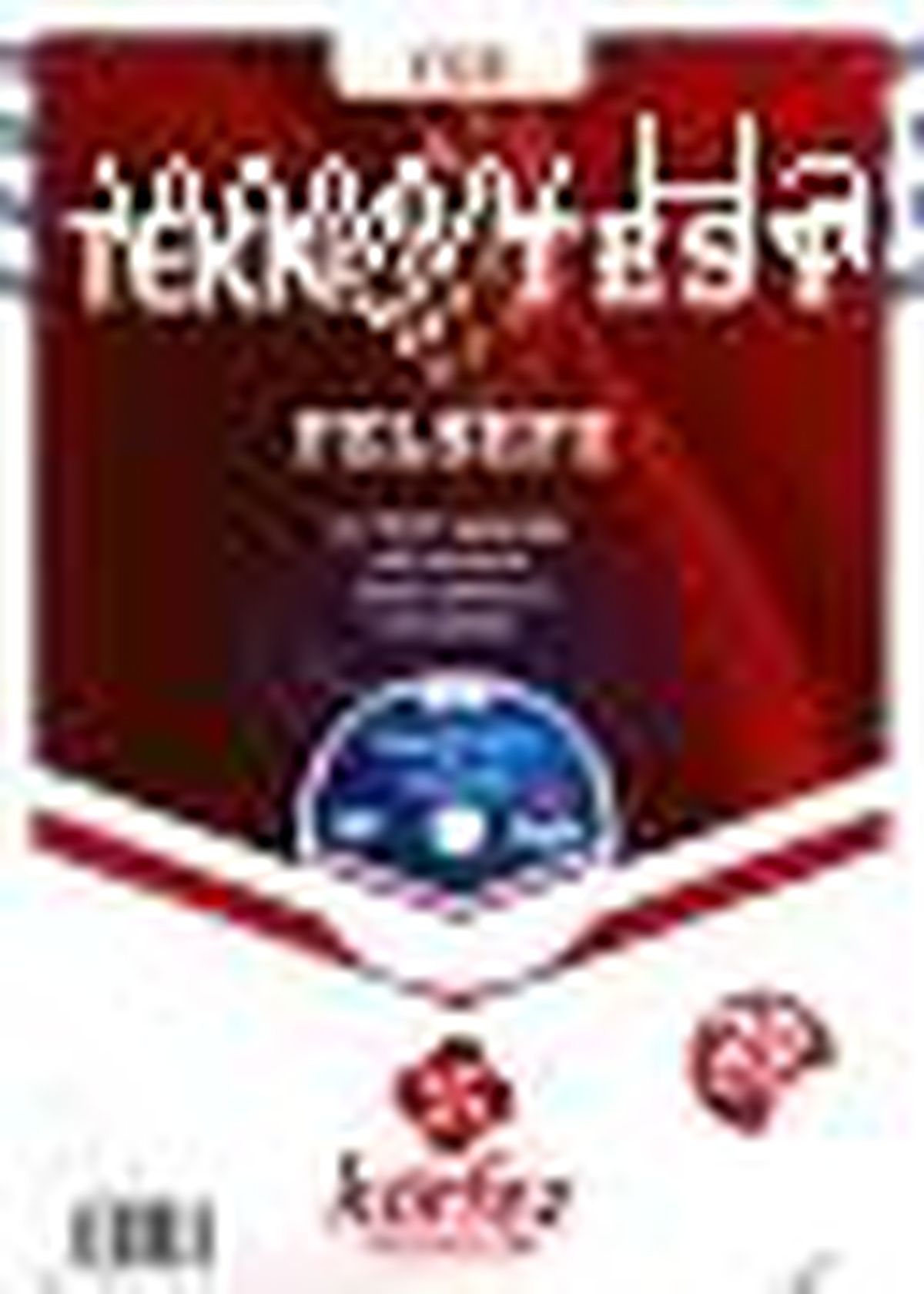 Körfez Ygs Felsefe Tekno Poşet Test Çözüm (Dvd\'li) Kitabı
