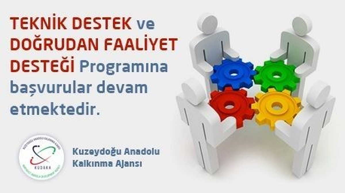 Kudaka Teknik Destek ve Doğrudan Faaliyet Destek Programı\'na Başvurular Devam Ediyor