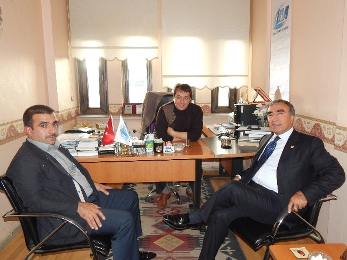 MHP Genel Başkan Yardımcısı Oktay Öztürk\'ten İha\'ya Ziyaret