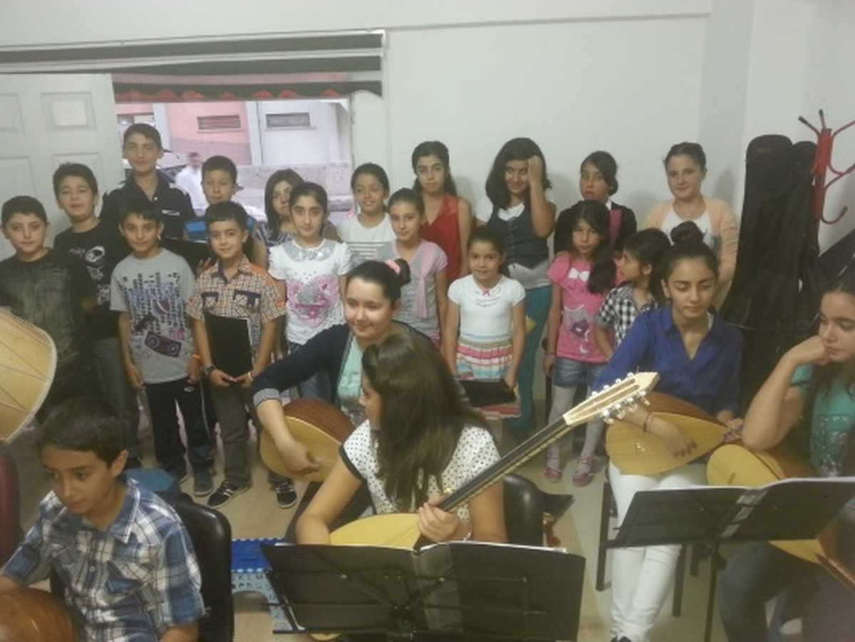 Okan Saz Evi Çocuk Korosundan Konser