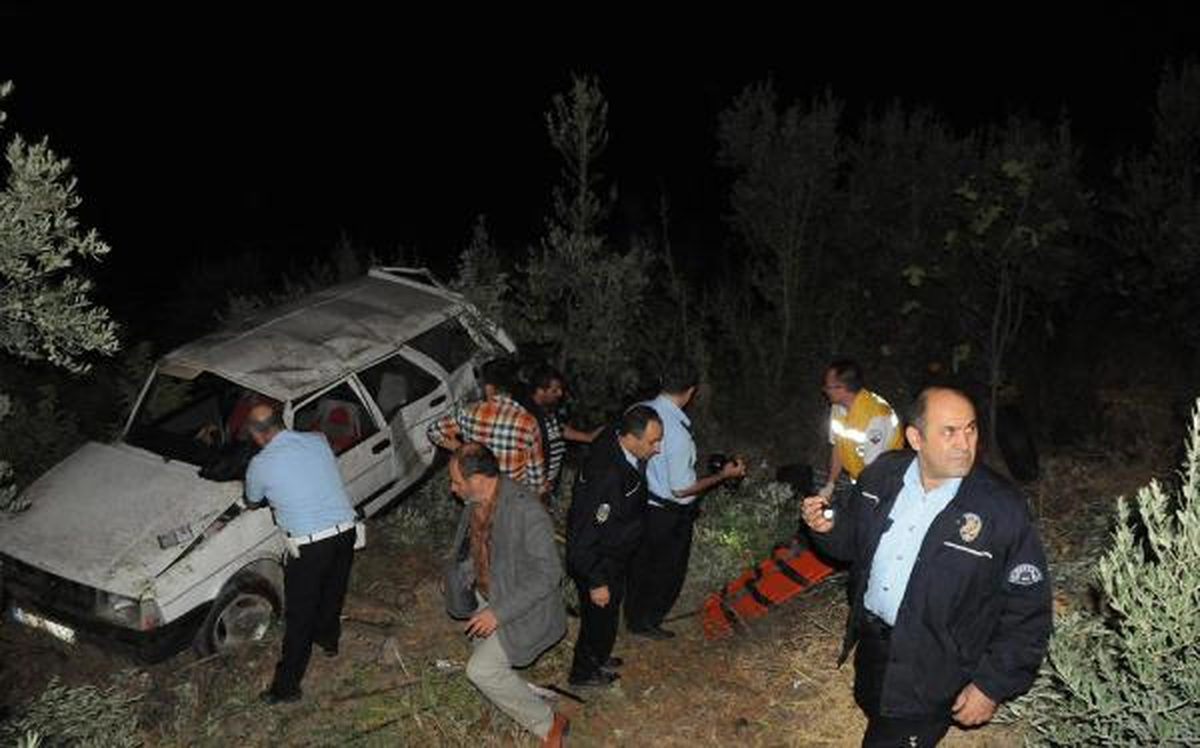 Uçuruma Yuvarlanan Otomobilde Can Pazarı
