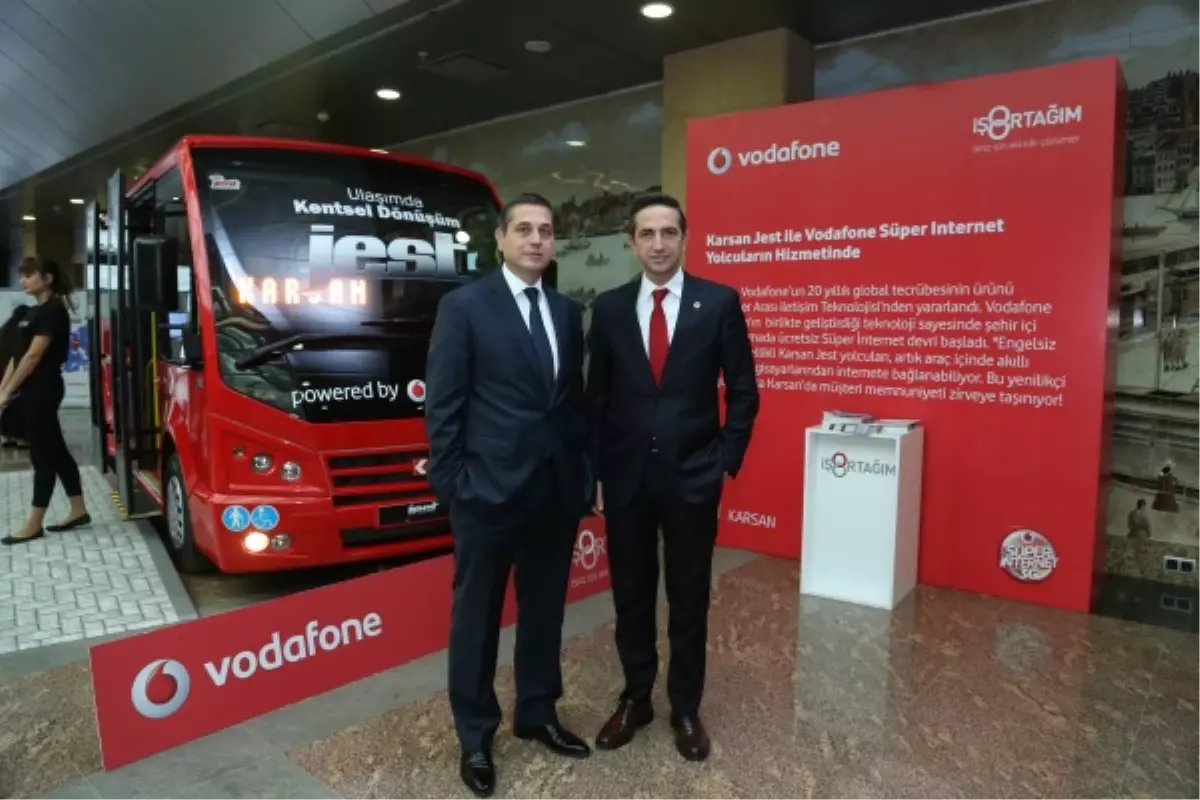 Vodafone ve Karsan Toplu Taşımanın Tanımını Değiştiriyor