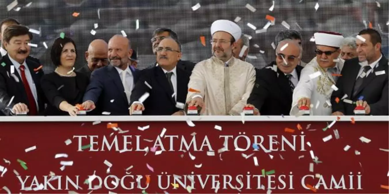 Başkan Görmez Temel Atma Törenine Katıldı