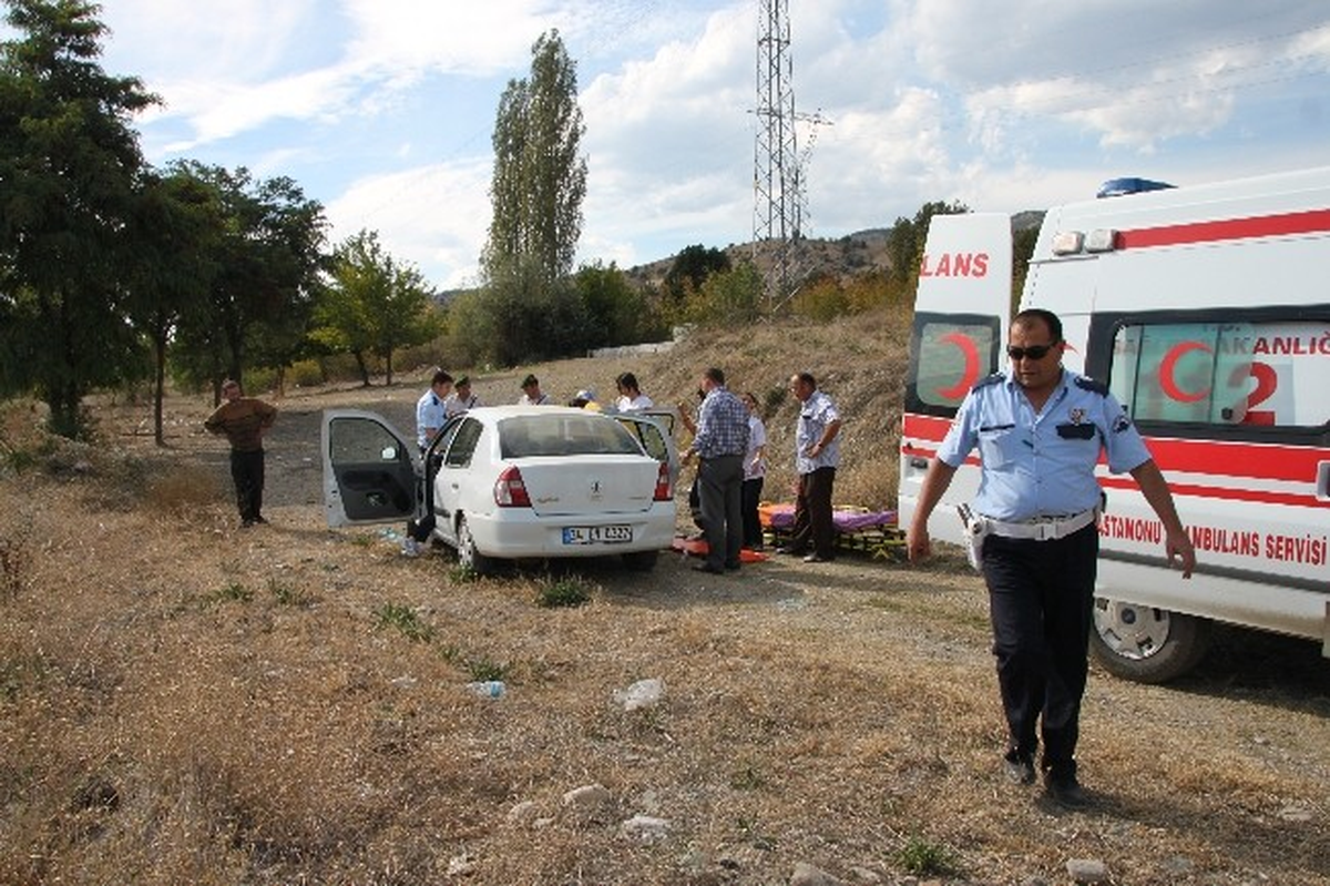 D-100\'de Trafik Kazasında 1 Kişi Yaralandı