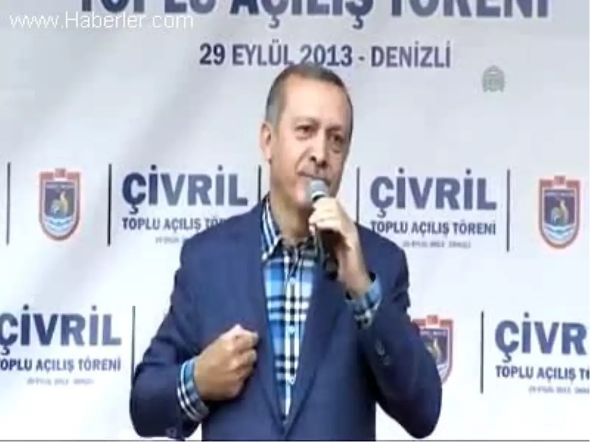 Erdoğan \'\'İthal hayvan yok\'\' DENİZLİ