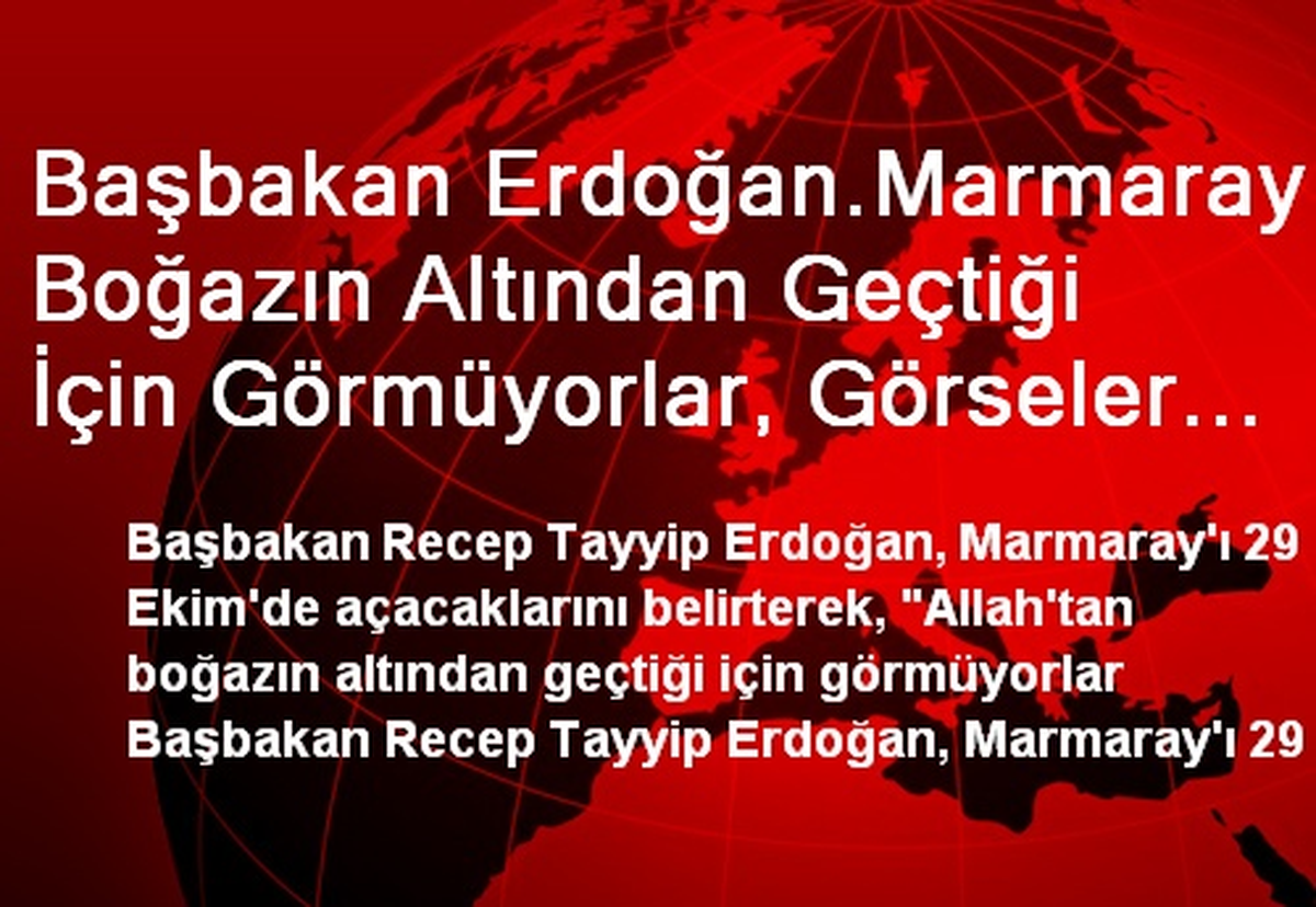 Marmaray 29 Ekimde Açılıyor