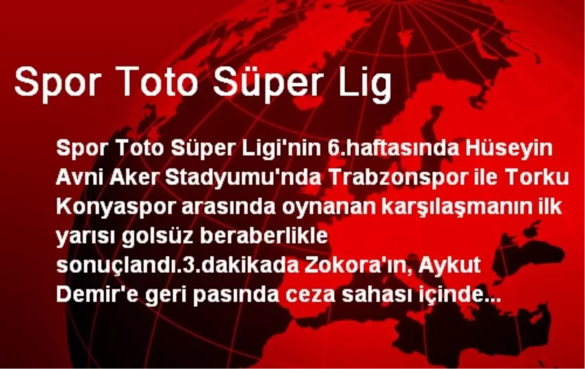 Spor Toto Süper Lig