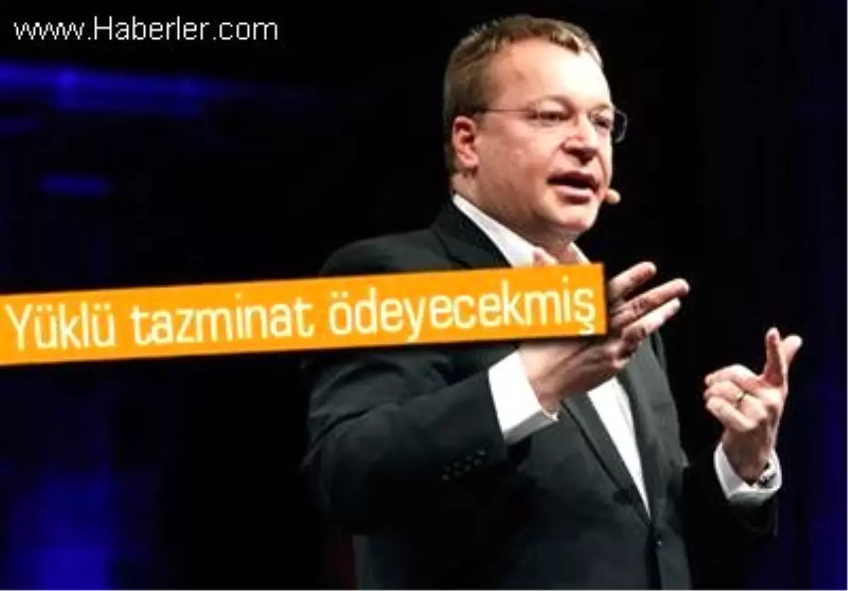 Stephen Elop: Boşanacağım, Alacağımdan Vazgeçmem!