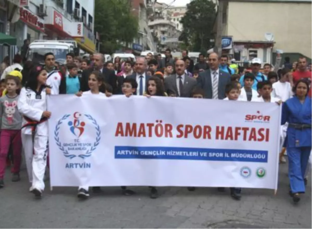 Artvin\'de "Amatör Spor Haftası" Kutlanıyor