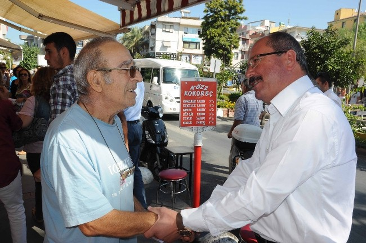 Başkan Altungün\'den Esnafa Ziyaret