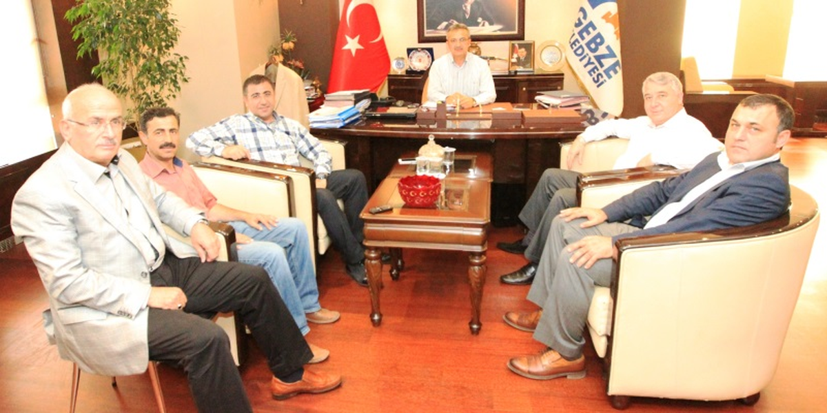Başkan Köşker\'e Düzce ve Ürgüp\'ten Konuklar
