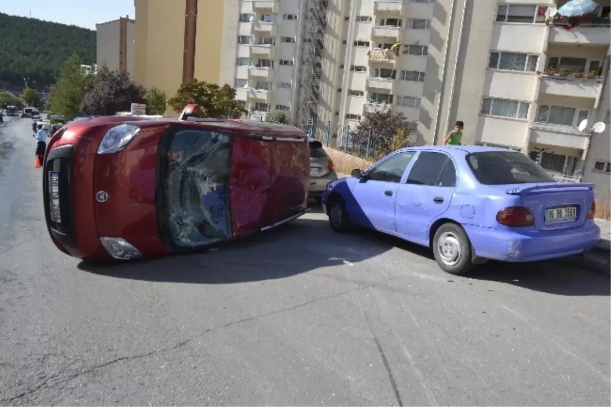 Başkentte Trafik Kazası: 3 Yaralı