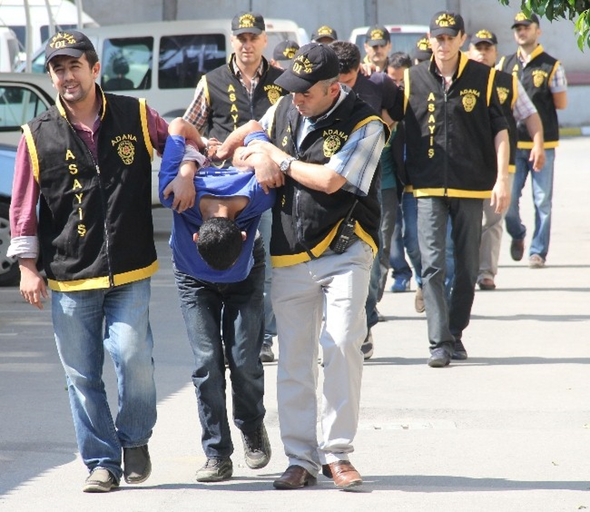 Mazot Hırsızları Yakalandı
