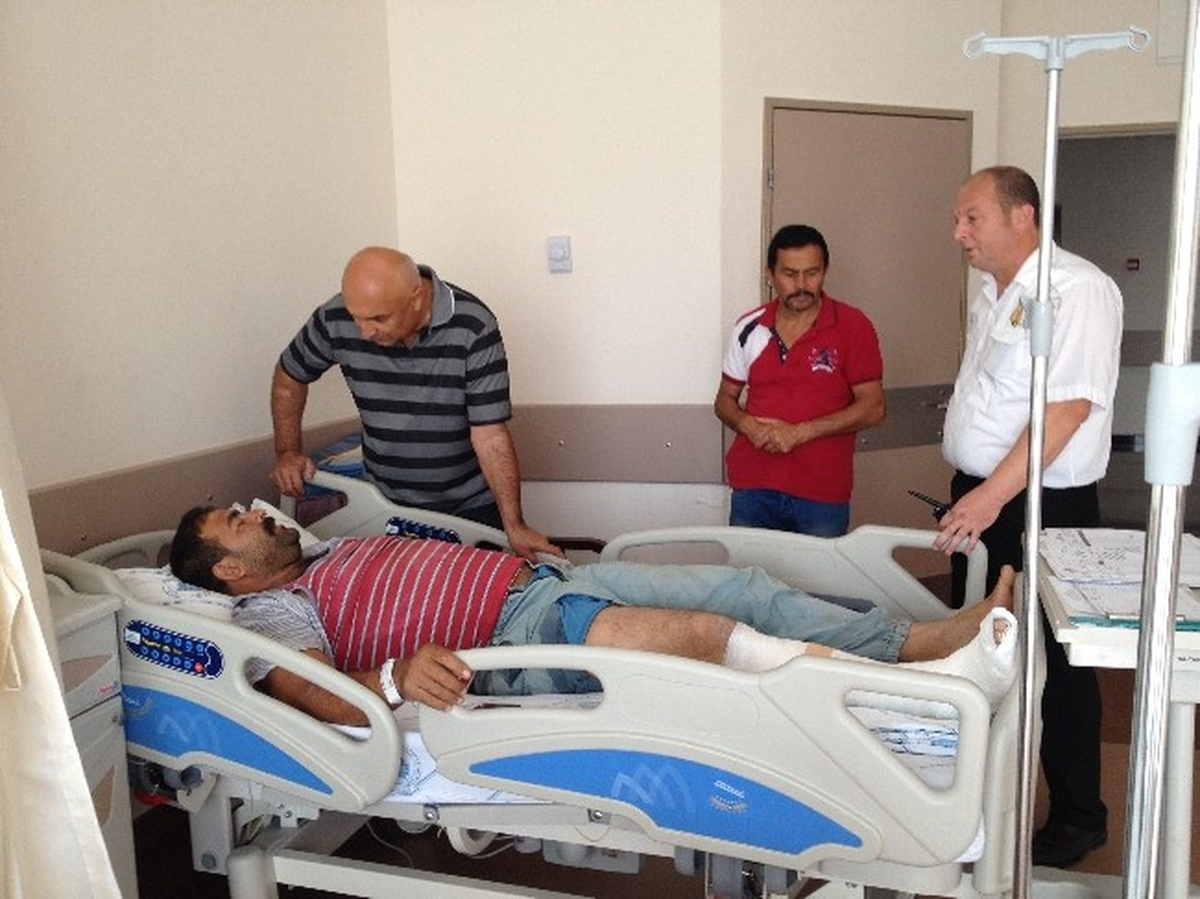 Milletvekili Özkoç 8 Kişinin Öldüğü Kazada Yaralananları Ziyaret Etti