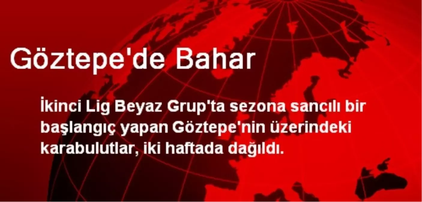 Göztepe\'de Bahar