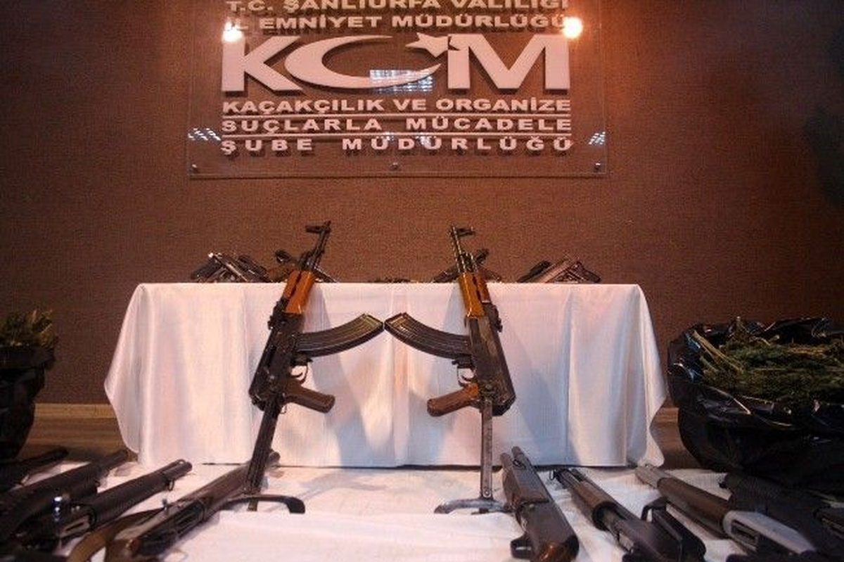 Şanlıurfa Merkezli 2 İldeki Silah Kaçakçılığı Operasyonu