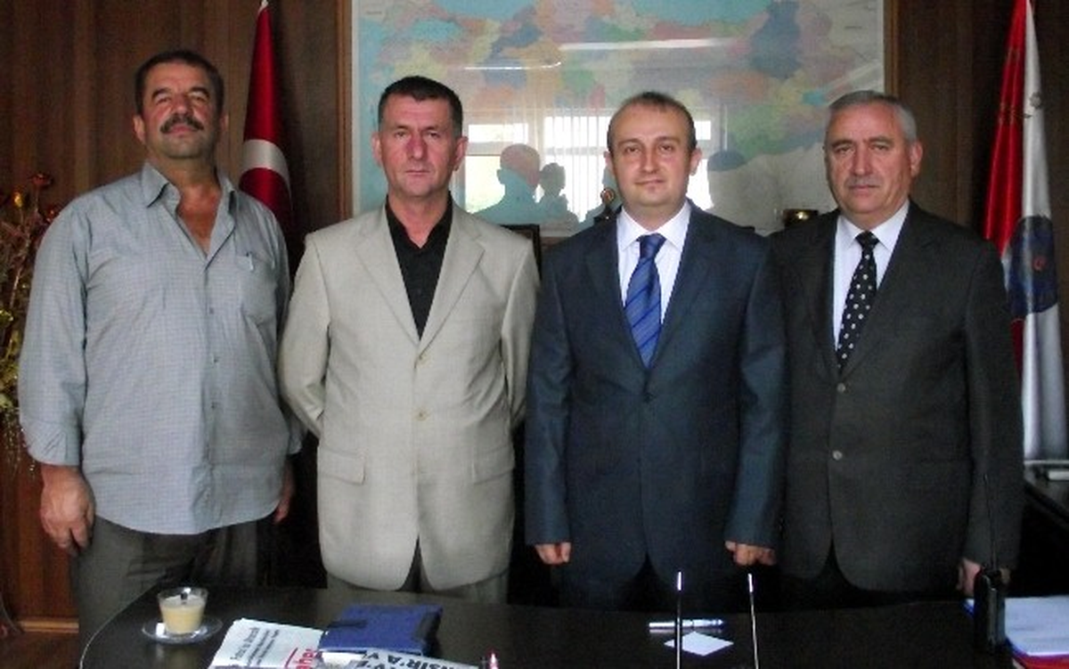 Çarşamba Ziraat Odası Başkanından Emniyet Müdürüne Ziyaret
