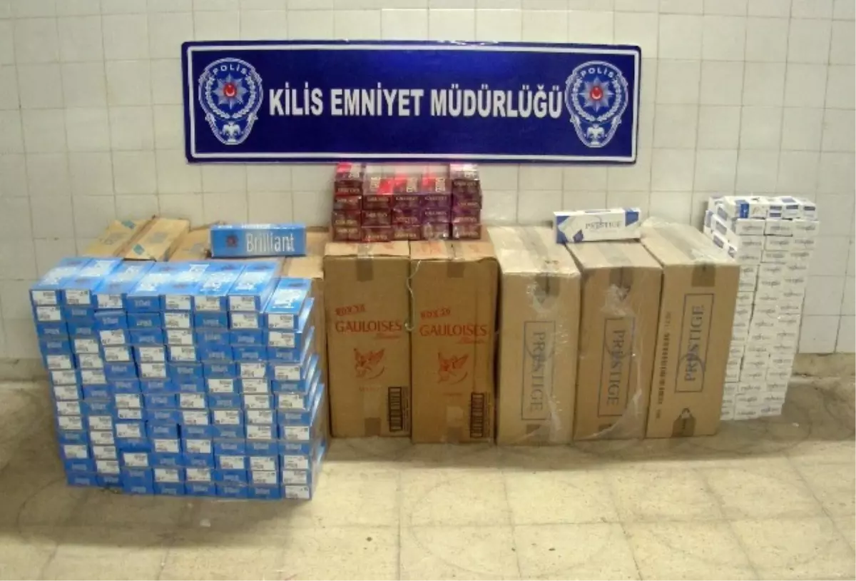 58 Bin 740 Paket Kaçak Sigara Ele Geçirildi