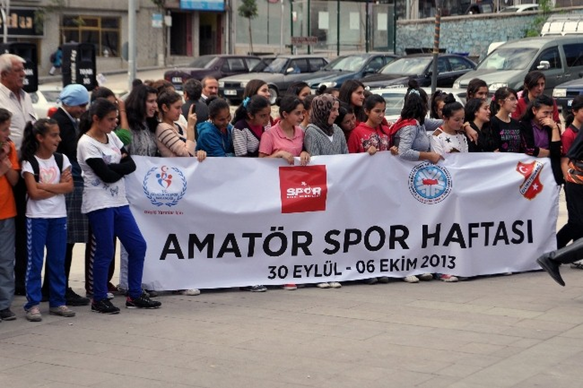 Gümüşhane\'de Amatör Spor Haftası Başladı