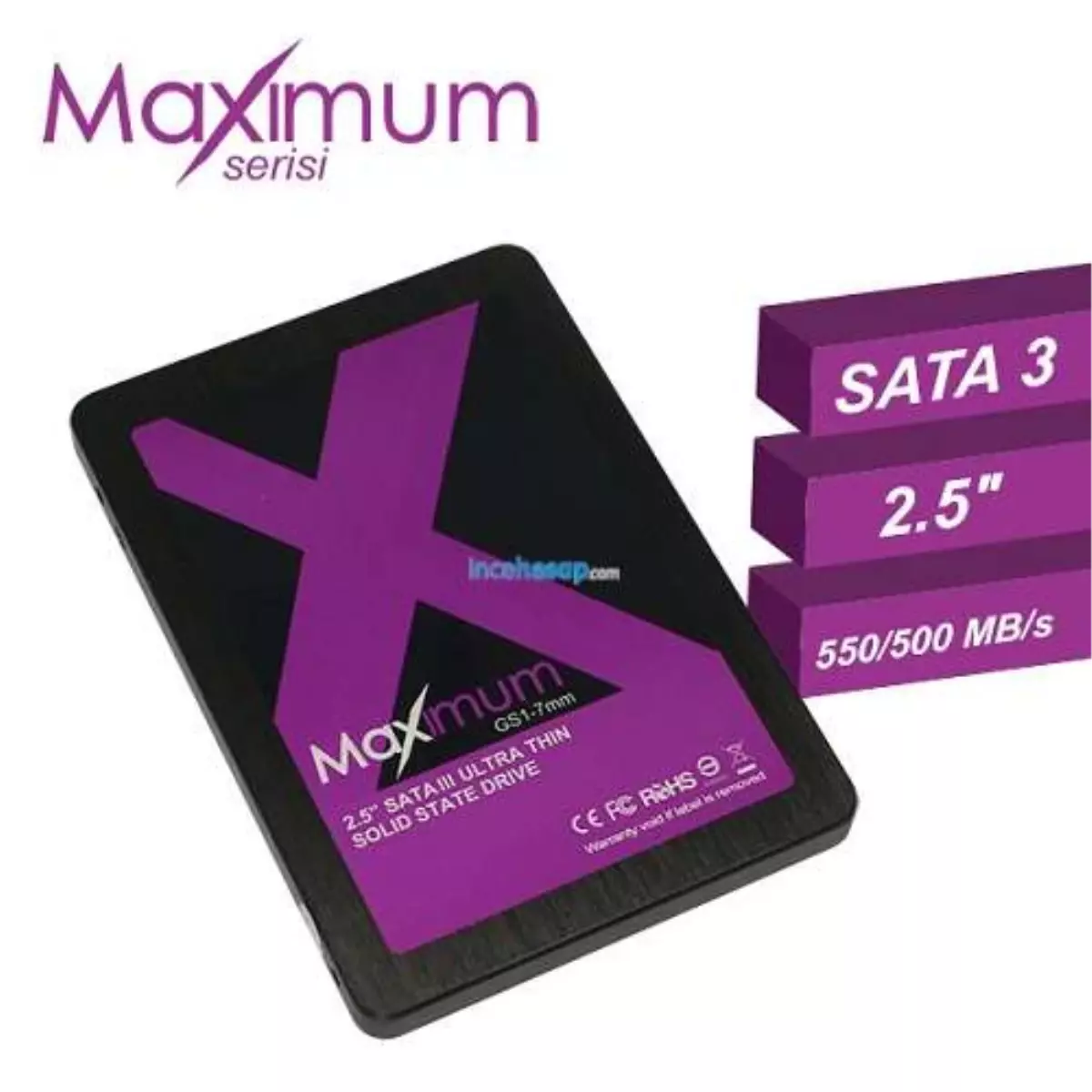 Memoright 240gb Maximum Sata3 Senkron Ssd Disk (550/500)