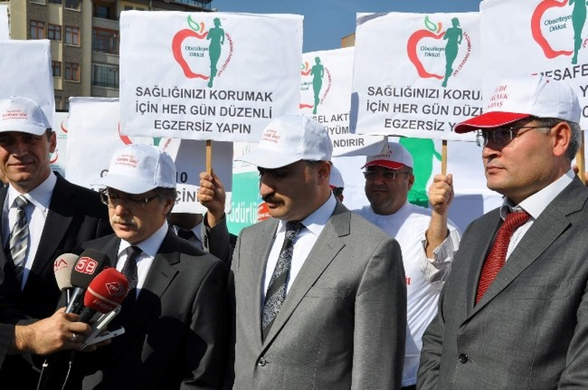 Sağlıklı Yaşam İçin Yürüdüler