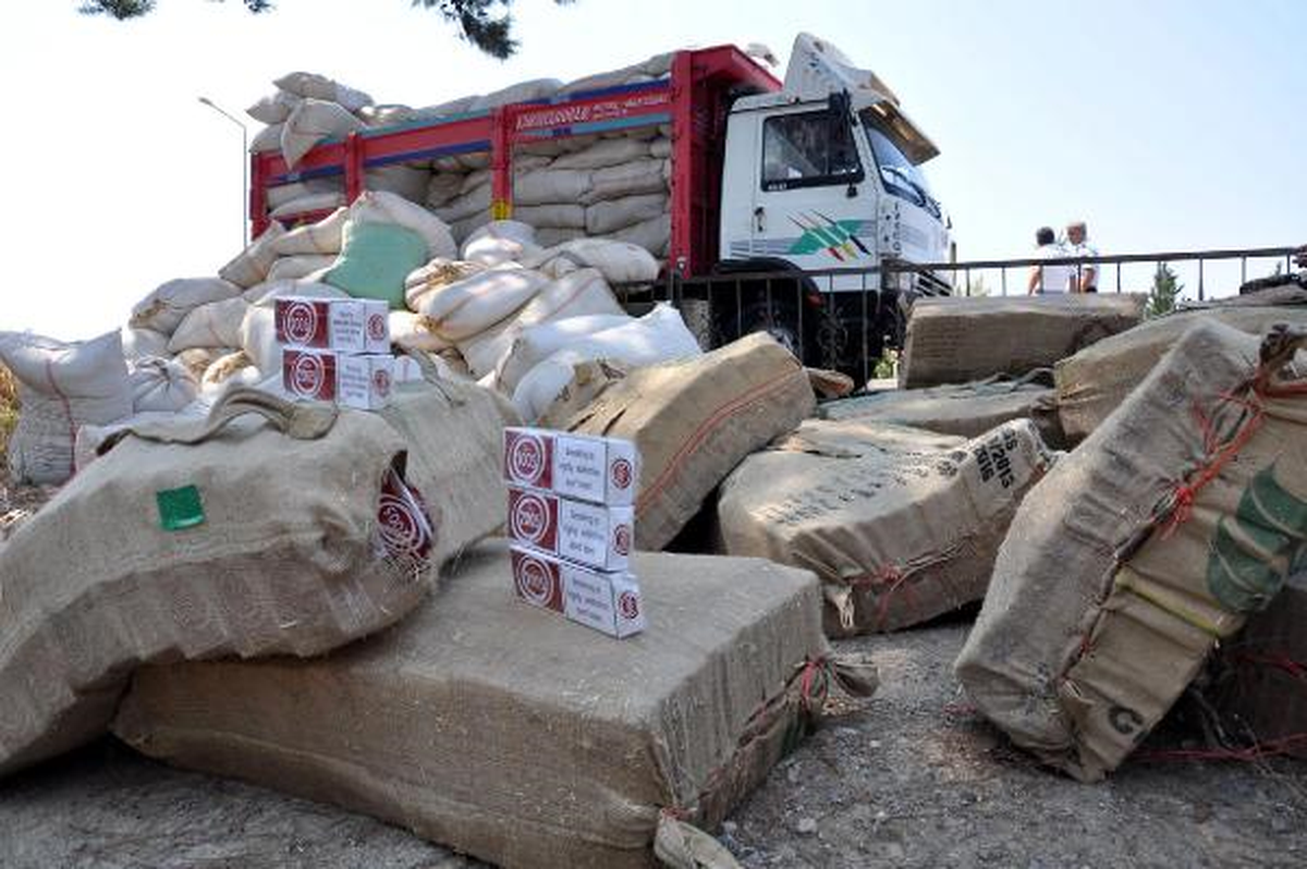 Ağrı\'da 290 Bin 540 Paket Kaçak Sigara Ele Geçirildi