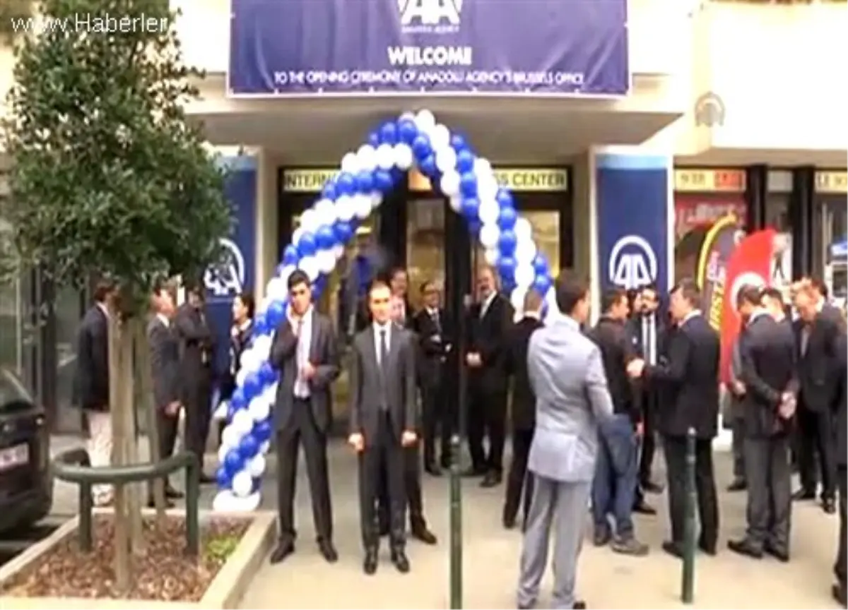 Anadolu Ajansı Brüksel ofisi açıldı BELÇİKA