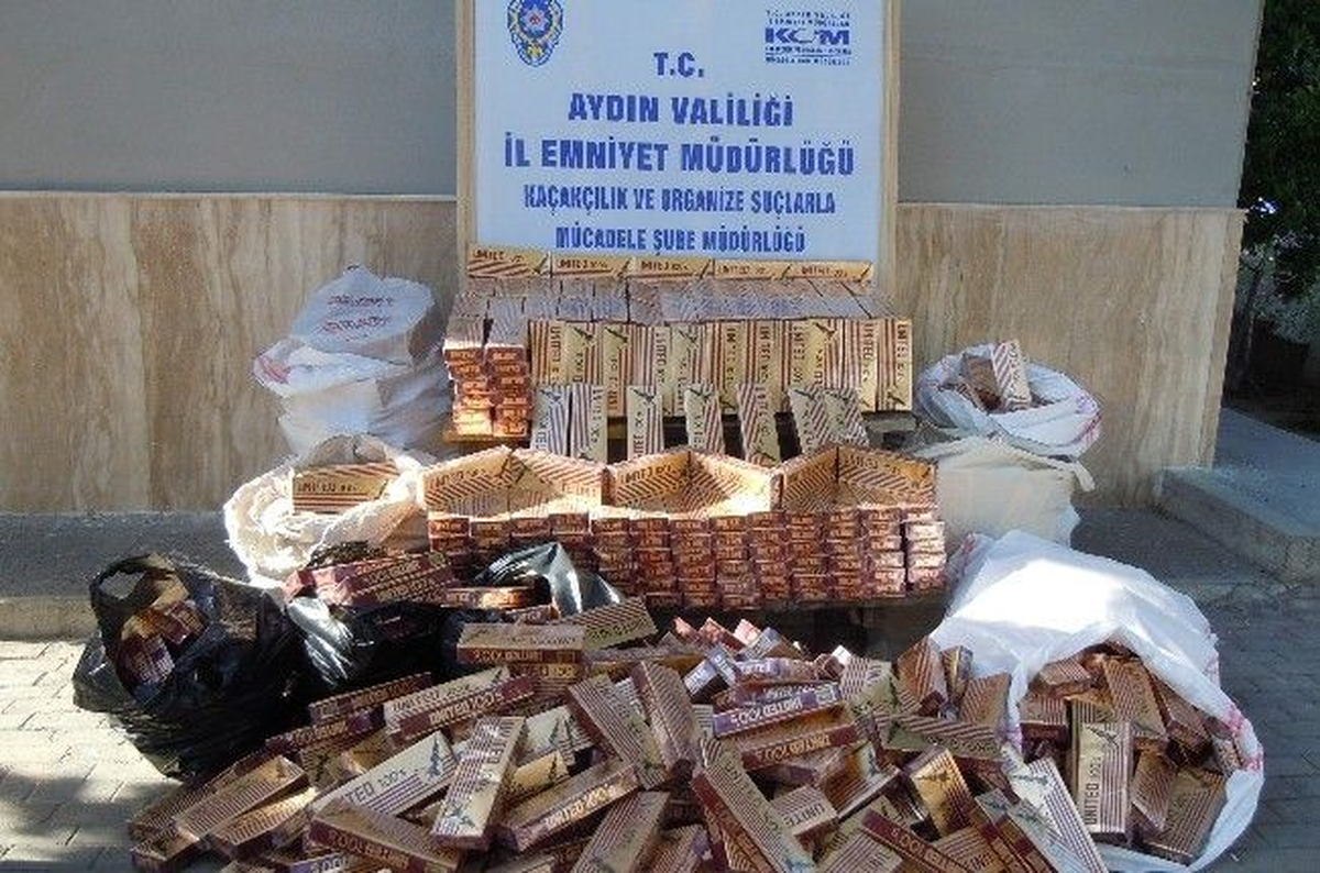 Aydın\'da Kaçak Sigara Operasyonu