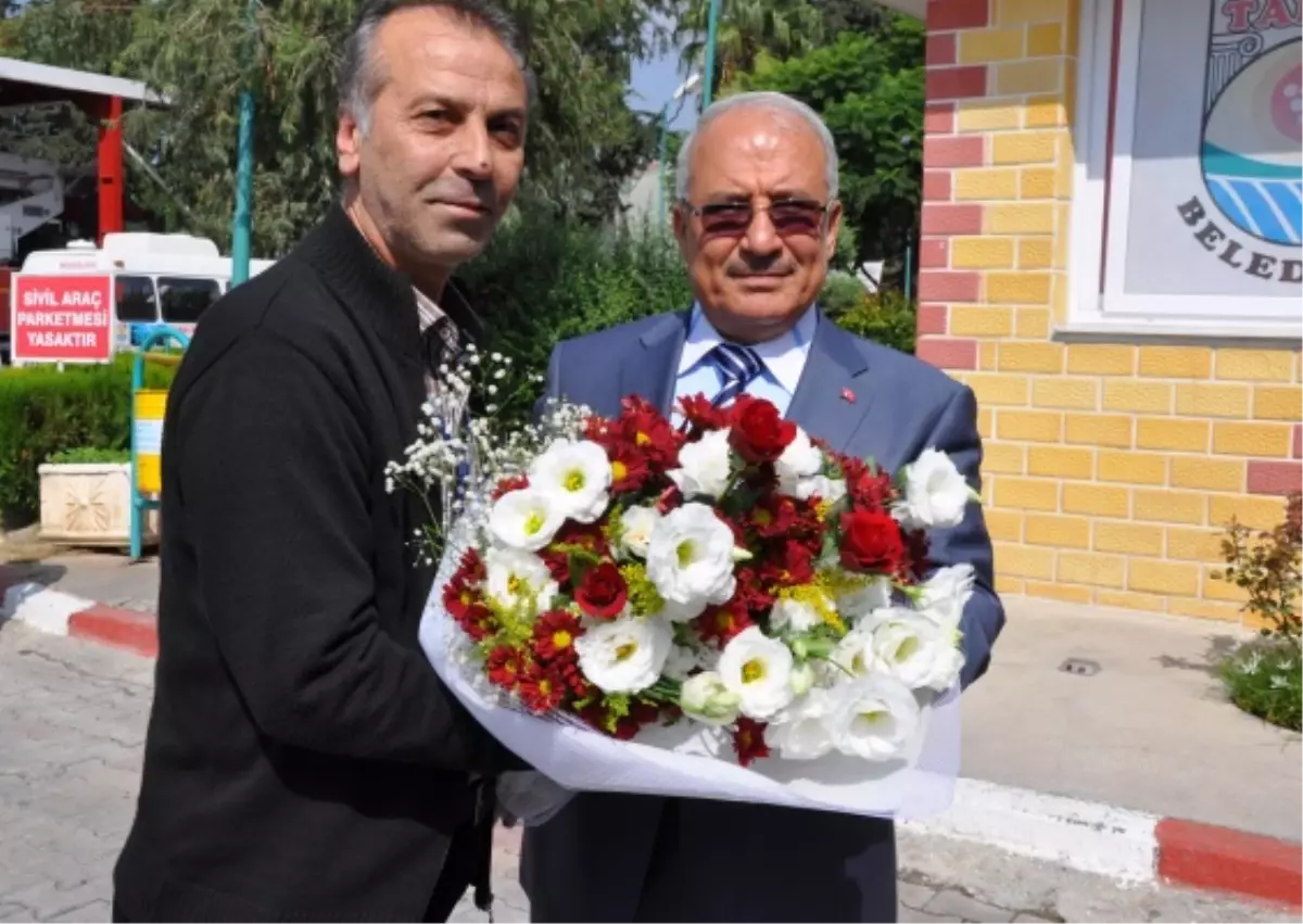 Başkan Kocamaz, İtfaiyecileri Ziyaret Edip, Haftalarını Kutladı