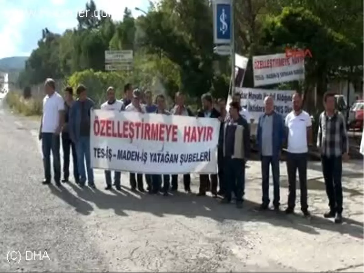 Bayraklı, Pankartlı Özelleştirme Protestosu