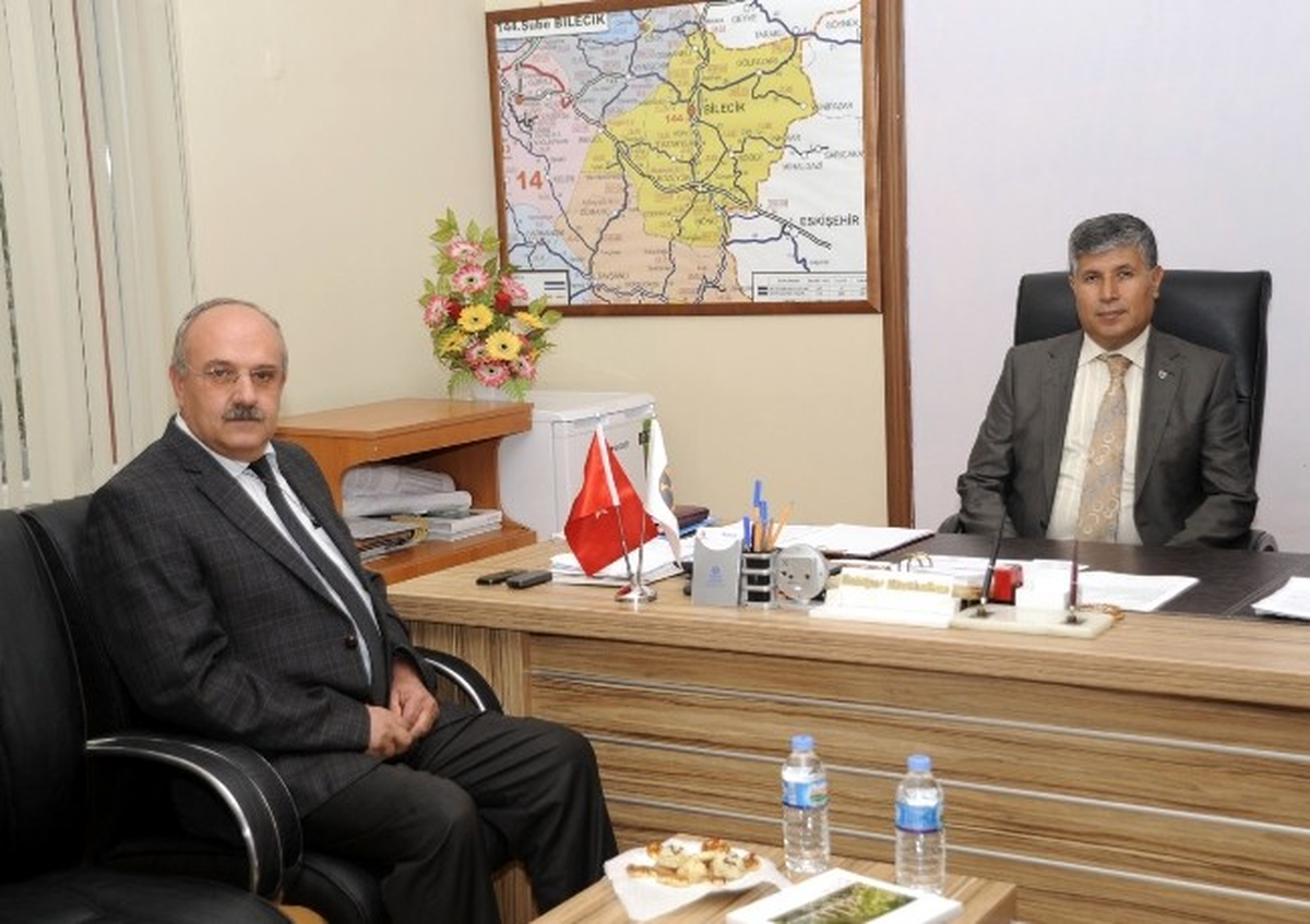 Bilecik Valisi Akpınar\'dan Bazı Kamu Kuruluşlarına Ziyaret
