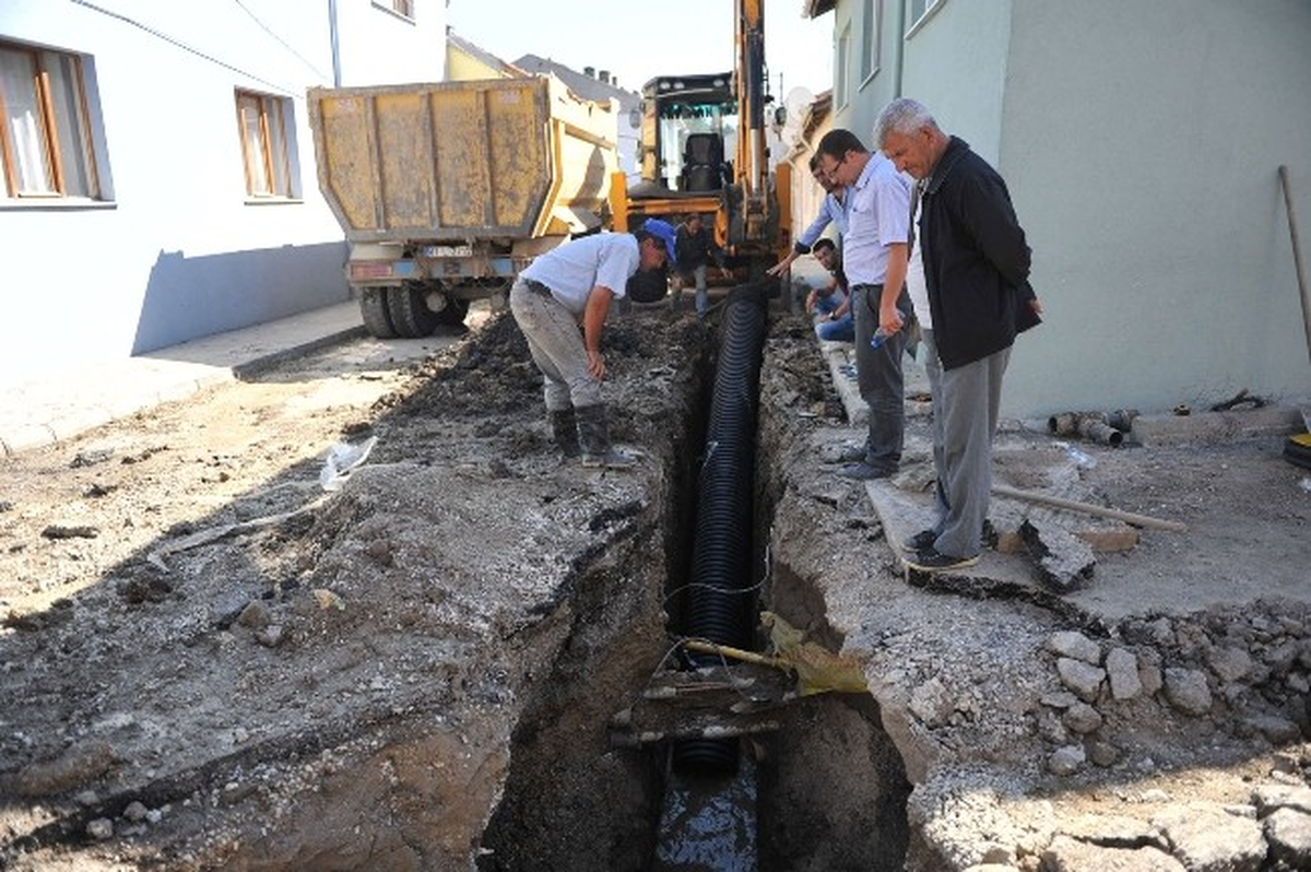 Bozüyük\'te Alt Yapı Çalışmaları